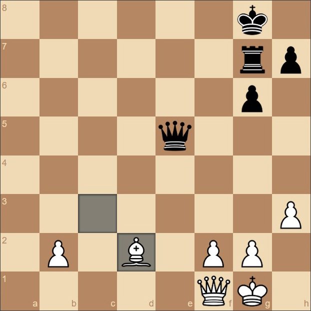 Bishop pin chess puzzle position
